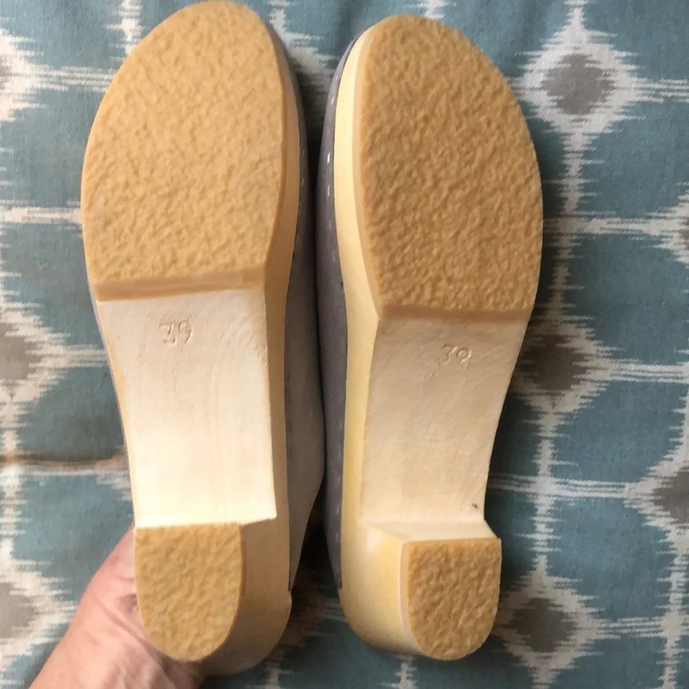 NWOT Bryr mid-heel Clementine in Pacific Gray, size 39 - Picture 2 of 5